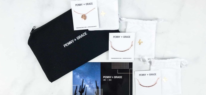 Penny + Grace June 2018 Subscription Box Review