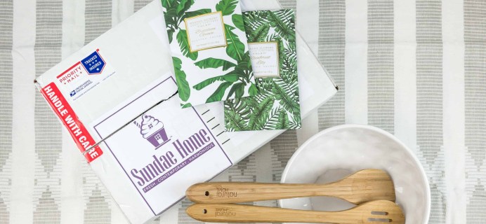 Sundae Home May-June 2018 Subscription Box Review + Coupon!