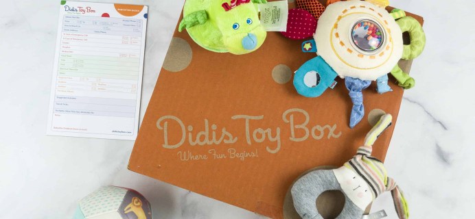 Didis Toy Box July 2018 #1 Subscription Box Review & Coupon