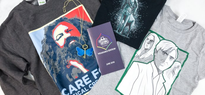 Geek Gear World of Wizardry Wearables June 2018 Subscription Box Review + Coupon