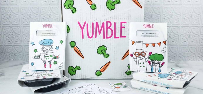Yumble Kids June 2018 Subscription Box Review + Coupons!