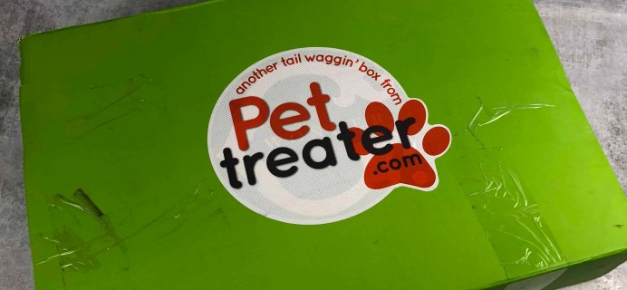 Pet Treater Dog Subscription Box Review + Coupon – June 2018