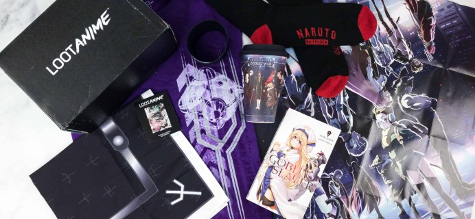 Loot Anime June 2018 Subscription Box Review & Coupons – ACTION