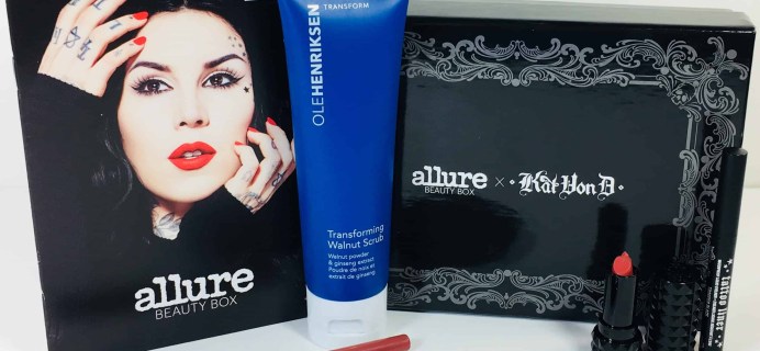 Allure Beauty Box June 2018 Subscription Box Review & Coupon