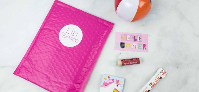Lip Service July 2018 Subscription Box Review