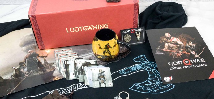 Loot Crate God Of War Limited Edition Crate Review