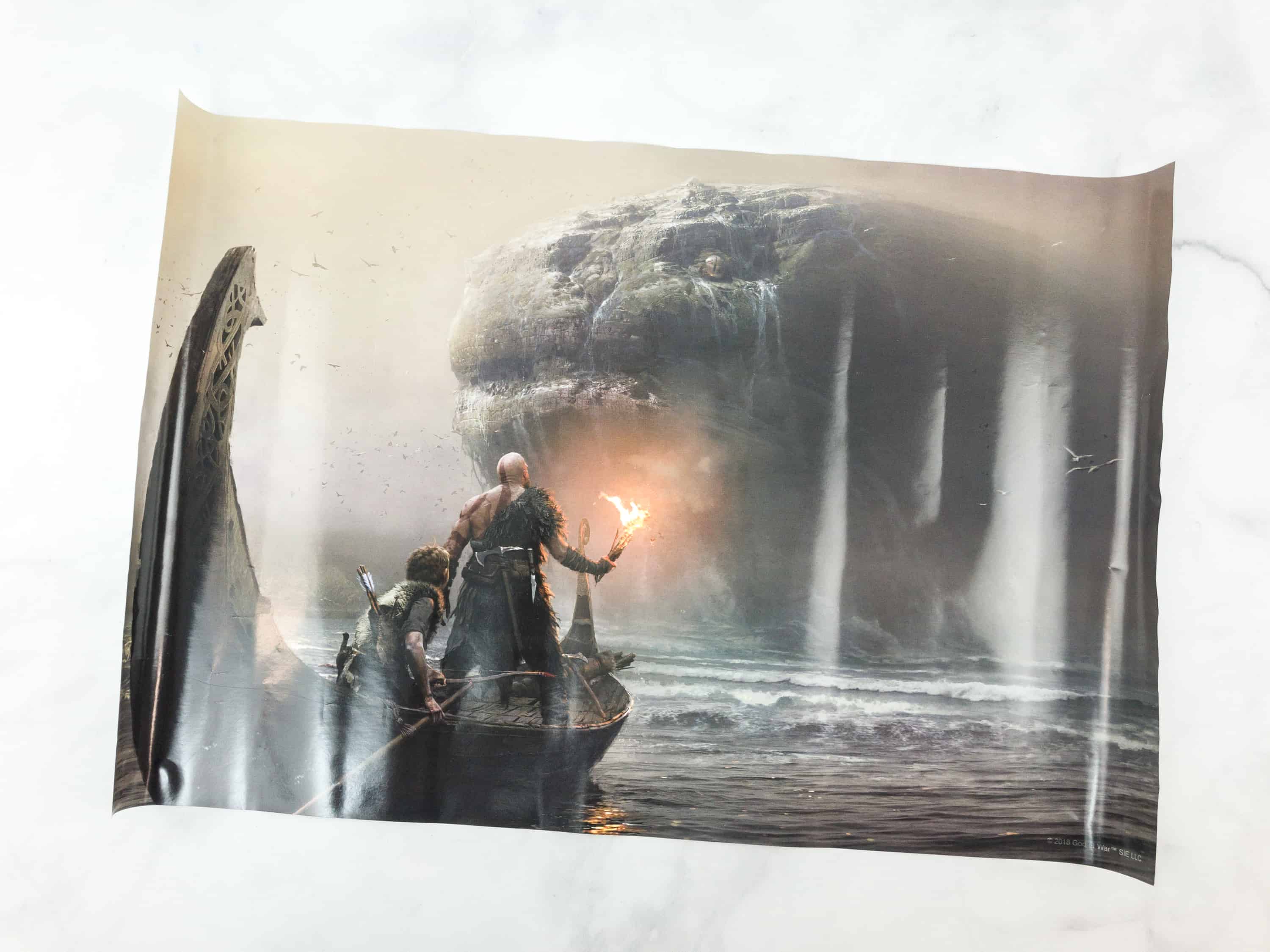 Loot Crate God Of War Limited Edition Crate Review hello subscription