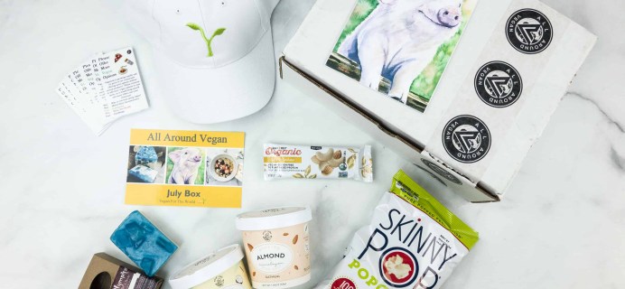 All Around Vegan Box July 2018 Subscription Box Review + Coupon