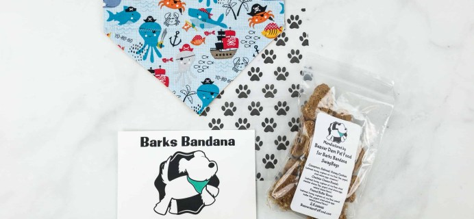 Bark Bandanas SwagBag Subscription Box Review & Coupon – July 2018