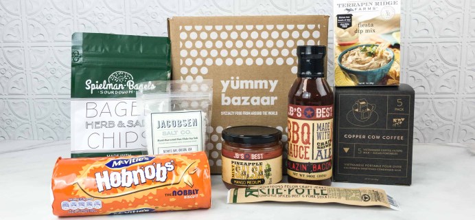 June 2018 Yummy Bazaar Full Experience Subscription Box Review