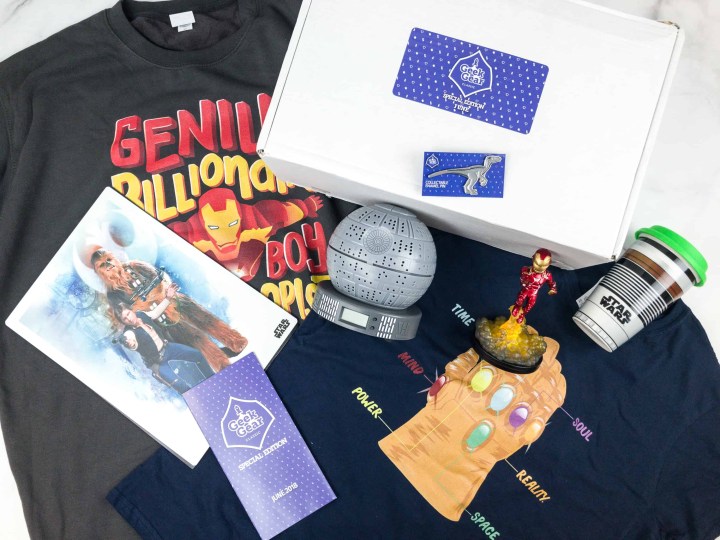 Geek Gear Box Special Edition June 2018 Subscription Box Review ...