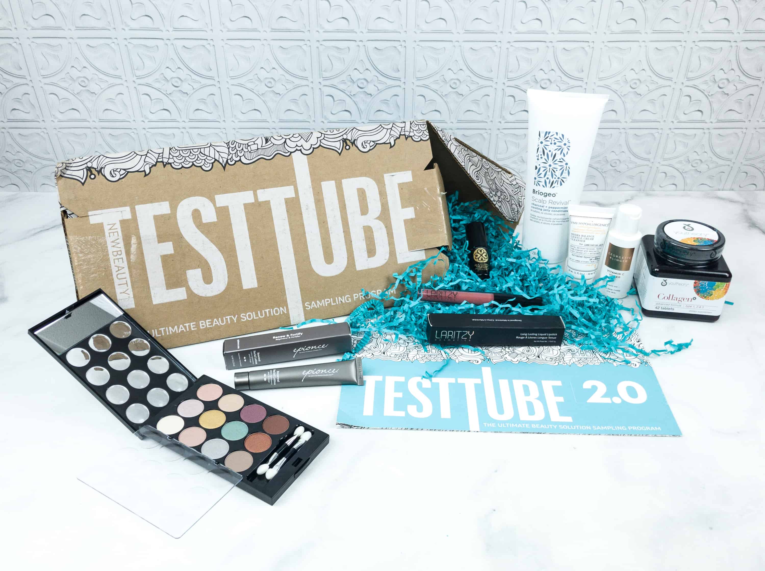 New Beauty Test Tube July 2018 Subscription Box Review - Hello Subscription