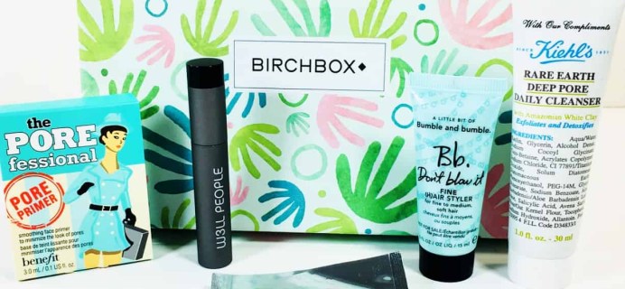 Birchbox July 2018 Curated Box Review + Coupon!
