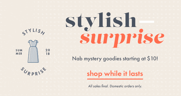 ModCloth Stylish Surprise Available NOW + Coupon!