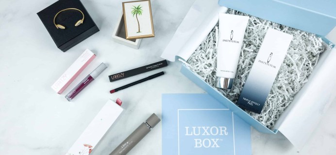 Luxor Box July 2018 Subscription Box Review
