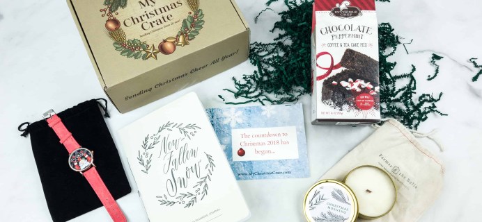 My Christmas Crate July 2018 Subscription Box Review + Coupon