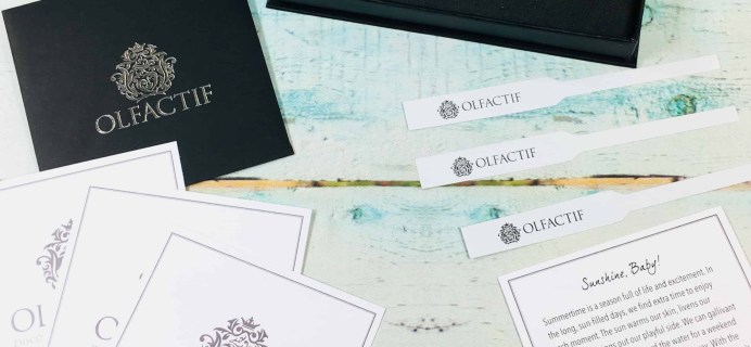 Olfactif for Women July 2018 Subscription Box Review