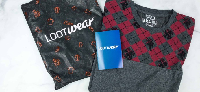 Loot Wearables Subscription by Loot Crate July 2018 Review & ﻿Coupon