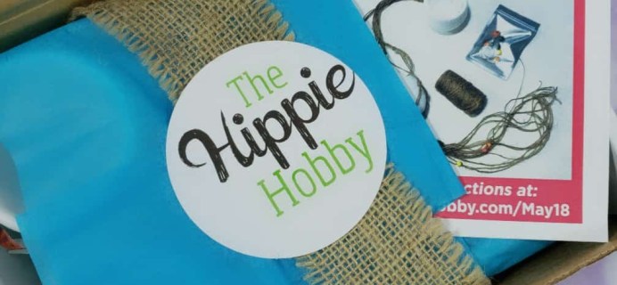 The Hippie Hobby Subscription Box Review & Coupon – May/June 2018