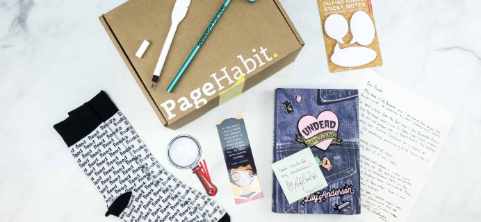 PageHabit July 2018 Subscription Box Review + Coupon – Fantasy