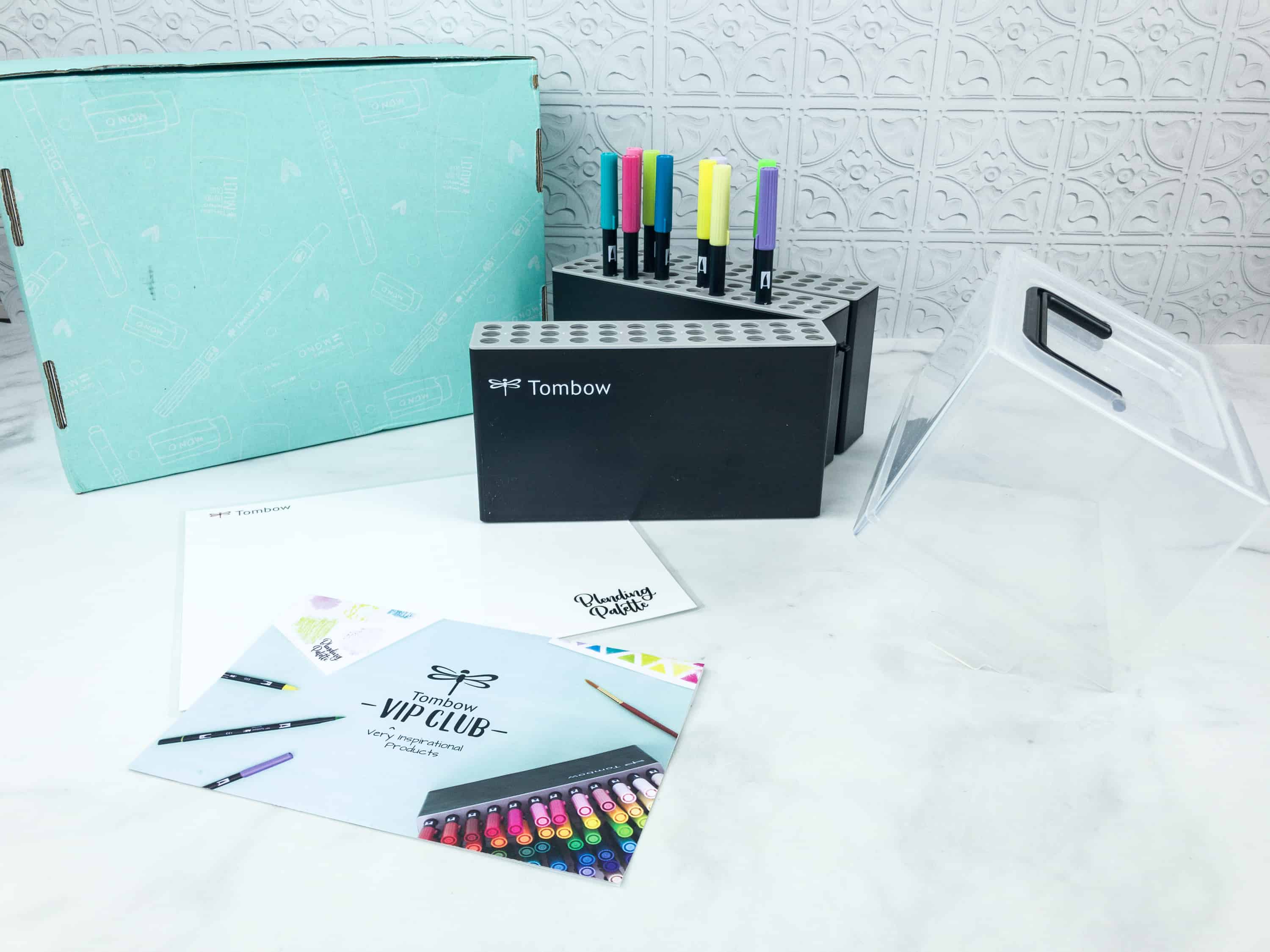 Tombow VIP Box with Marker Storage Case!