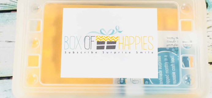Box of Happies July 2018 Subscription Box Review + Coupon
