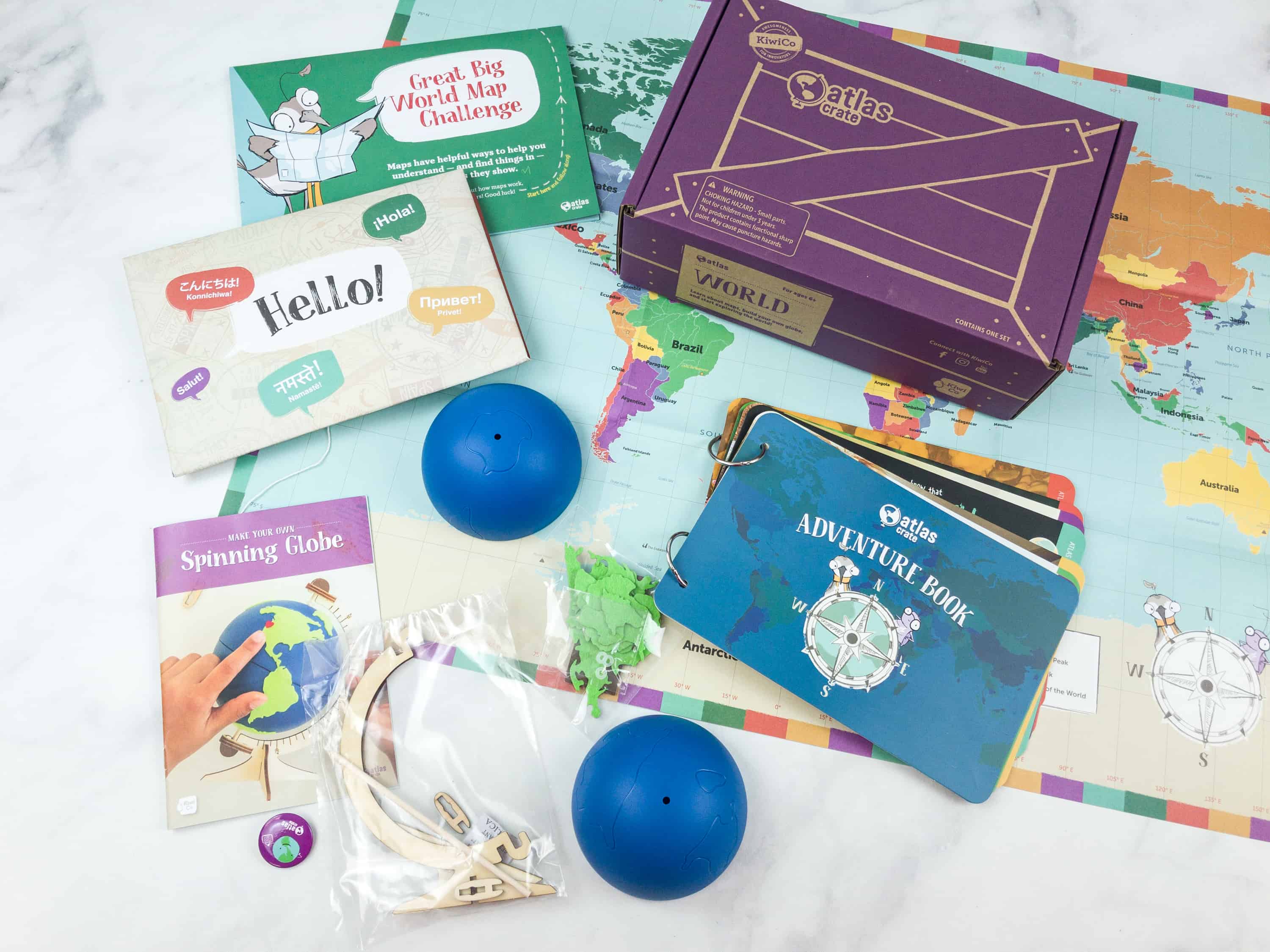 KiwiCo Atlas Crate EXPLORE JAPAN Kids Educational Craft Kit Geography 