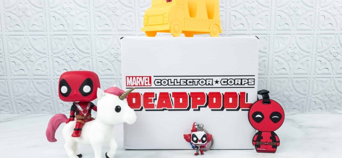 Marvel Collector Corps July 2018 Subscription Box Review – DEADPOOL
