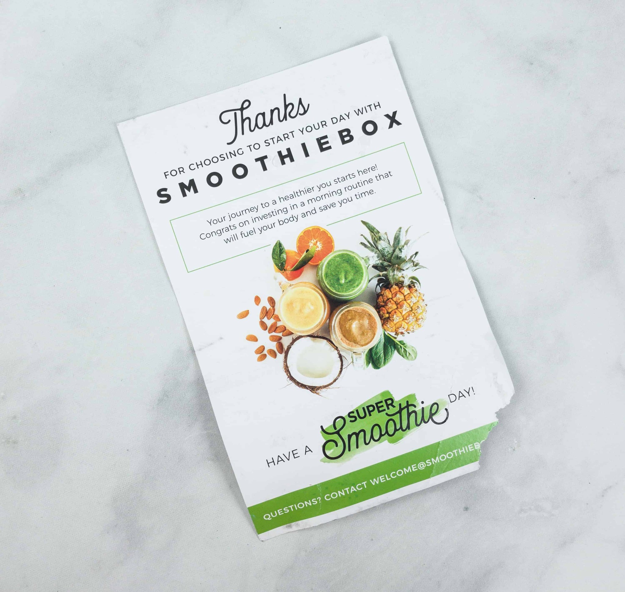 SmoothieBox Subscription Box Review + Coupon! Hello Subscription