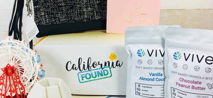 California Found July 2018 Subscription Box Review + Coupon