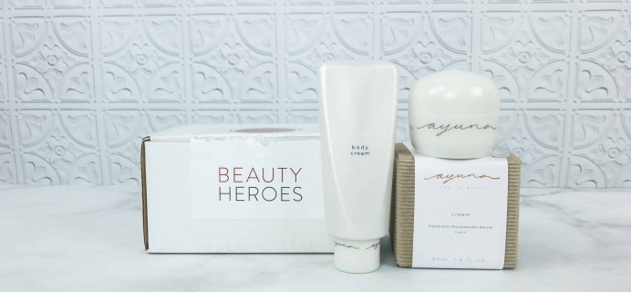 Beauty Heroes August 2018 Subscription Box Review