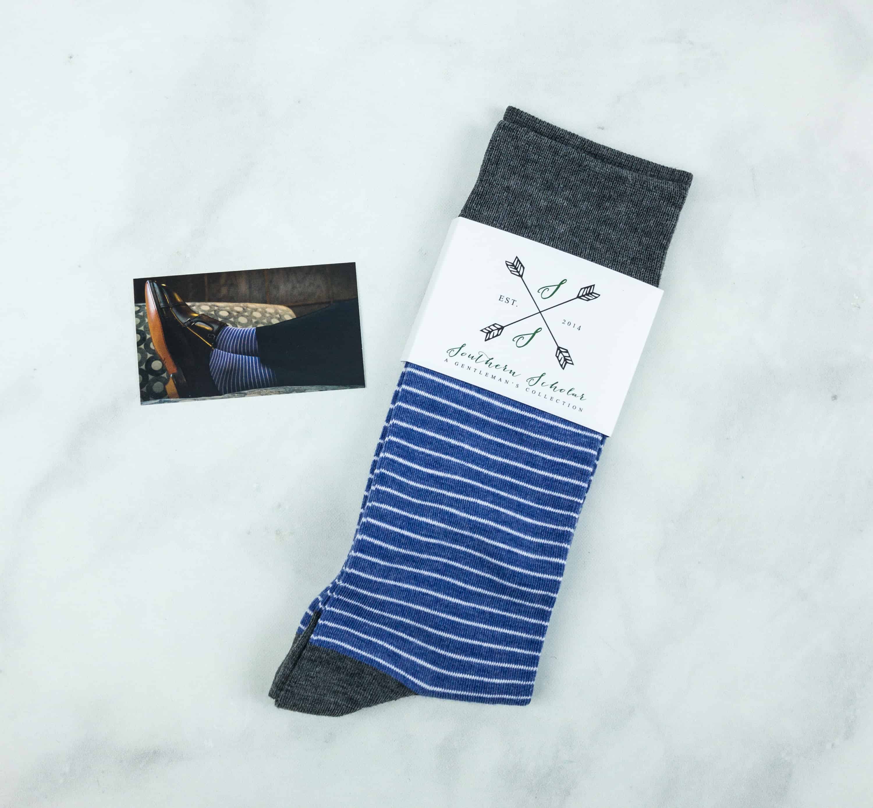 Southern Scholar Men's Sock Subscription Box Review & Coupon - August ...