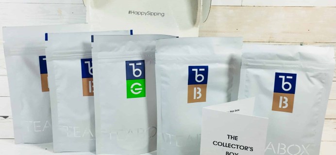 Teabox August 2018 Subscription Review & Coupon