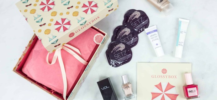 August 2018 GLOSSYBOX Subscription Box Review