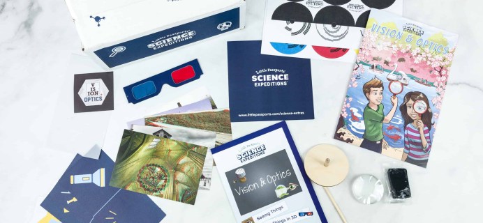 Little Passports Science Expeditions Subscription Box Review – OPTICS