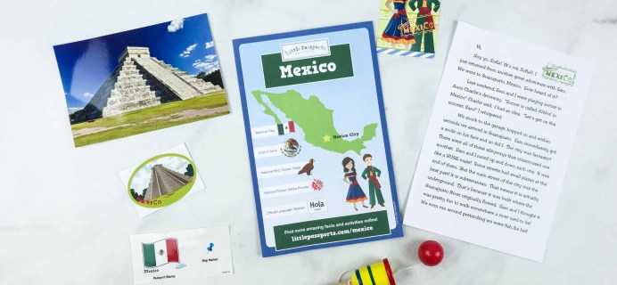 Little Passports World Edition Subscription Box Review + Coupon – MEXICO