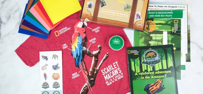 NatGeo Kids Pleybox August 2018 Subscription Box Review + Coupon – Amazon!