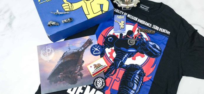 Loot Crate Fallout Crate June 2018 Review + Coupon