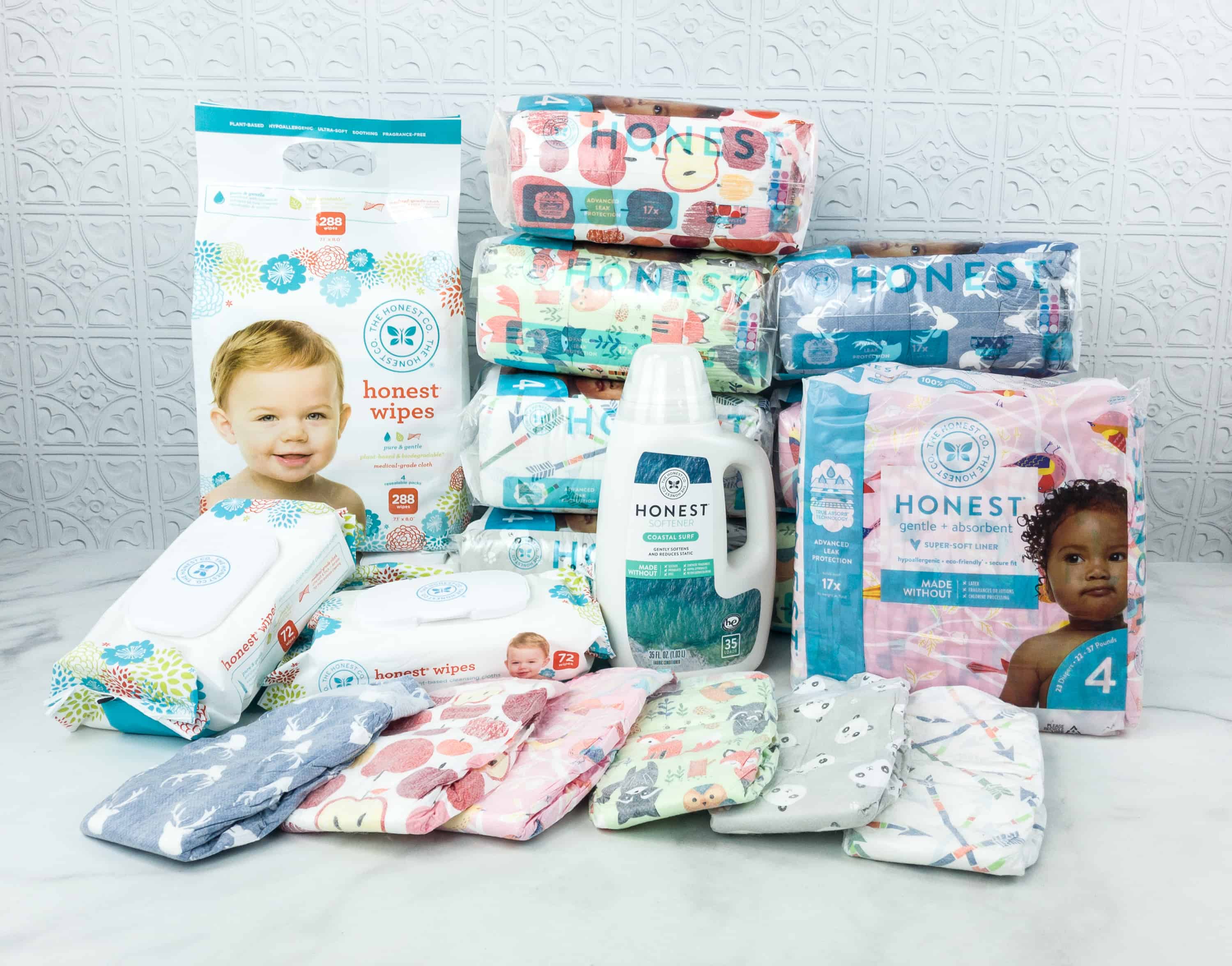 baby diapers monthly pack