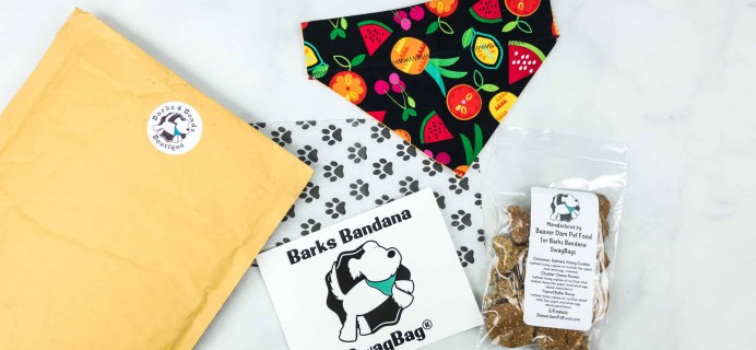 Bark Bandanas SwagBag Subscription Box Review & Coupon – August 2018