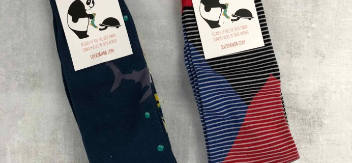 Sock Panda August 2018 Subscription Review + Coupon