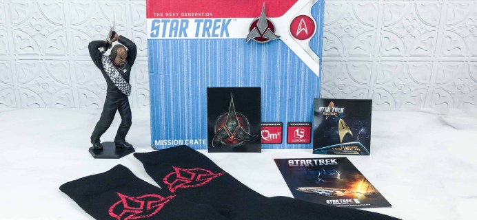 Star Trek: Mission Crate March 2018 Subscription Box Review + Coupon!