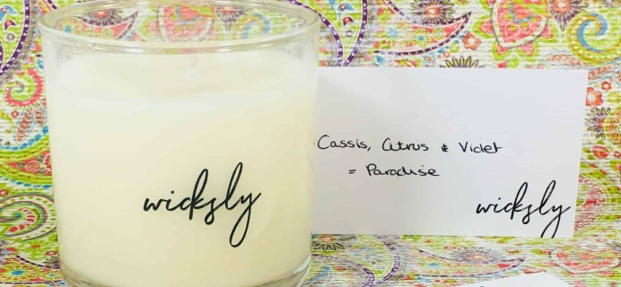 Wicksly August 2018 Subscription Box Review