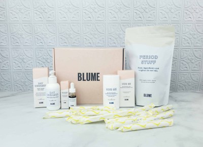 Blume Period Care Subscription Box + Self-Care Bundle Review