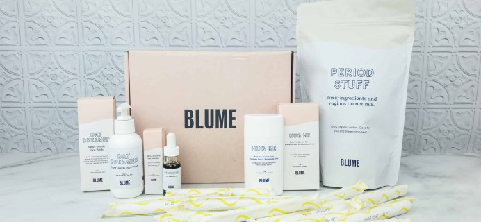 Blume Period Care Subscription Box + Self-Care Bundle Review