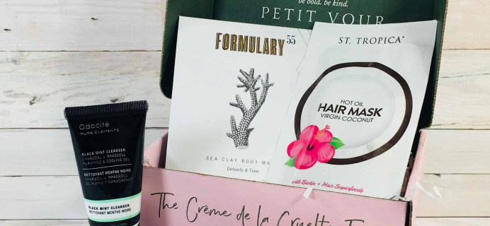 Petit Vour August 2018 Subscription Box Review