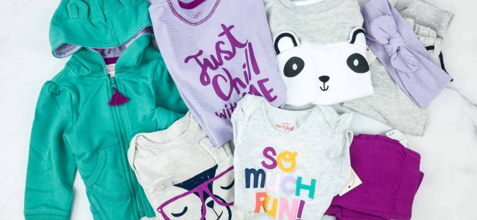 Target’s Cat & Jack Baby Outfit Box Girls Subscription Box Review – August 2018