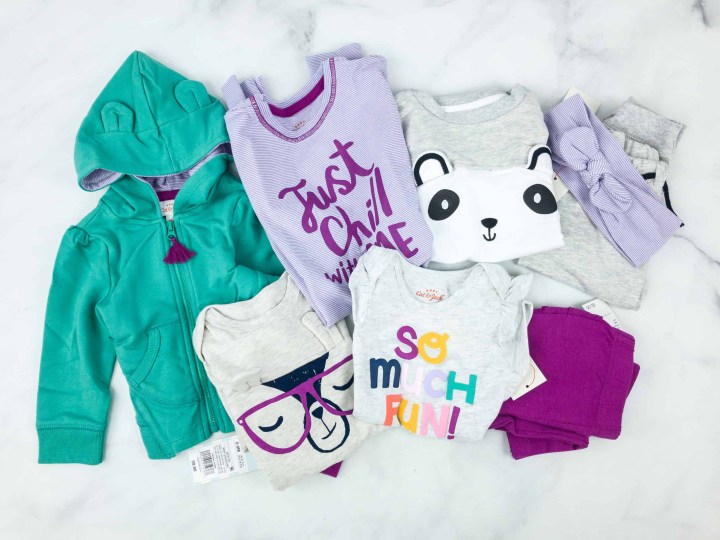 Target's Cat & Jack Baby Outfit Box Girls Subscription Box Review