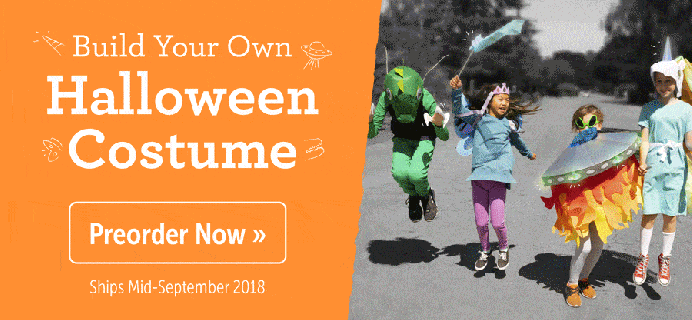 KiwiCo 2018 Build Your Own Halloween Costumes Now Available!