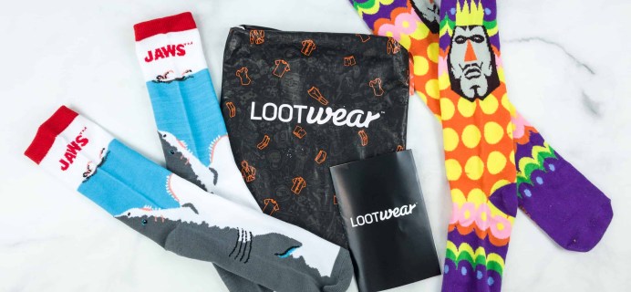 Loot Socks by Loot Crate June 2018 Subscription Box Review & Coupon